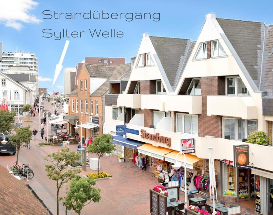 Strandstrasse 6, Whg. 07 Westerland Bagian luar foto